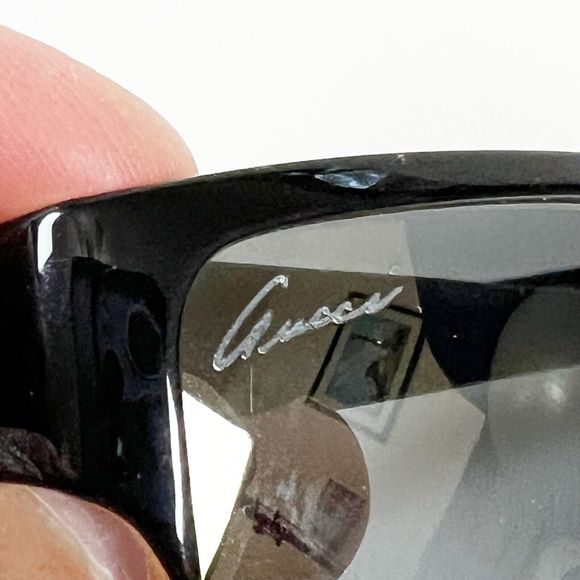 GUCCI 4263 GG4263S Square Black Gold Textile Mirrored Sunglasses Women 60-14-140 - Picture 16 of 16